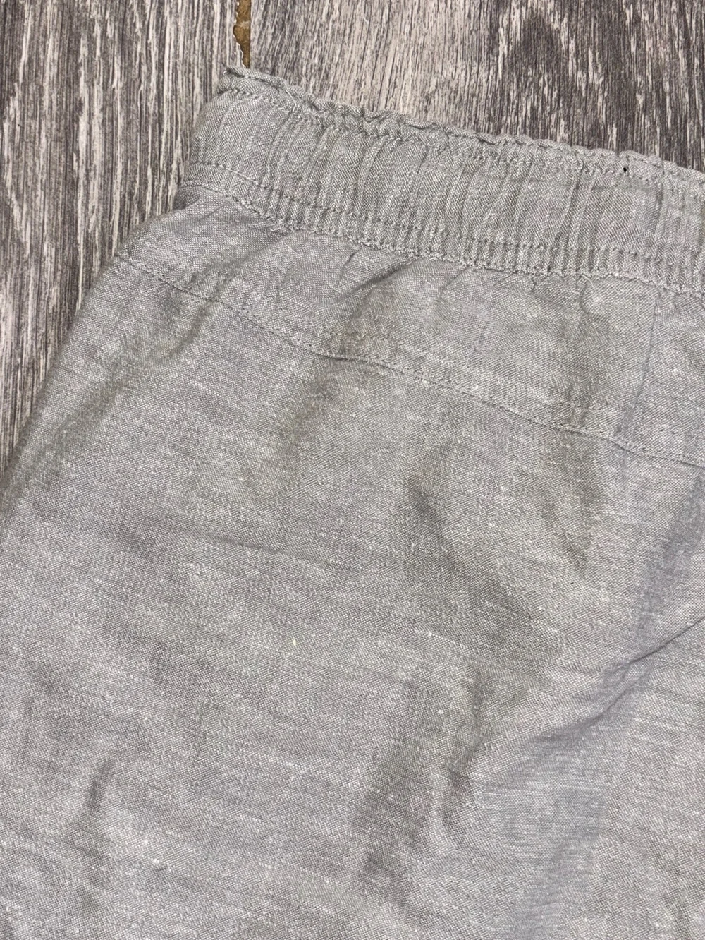 Patagonia Men's Heather Light Gray Elastic-Waist Drawstring Shorts